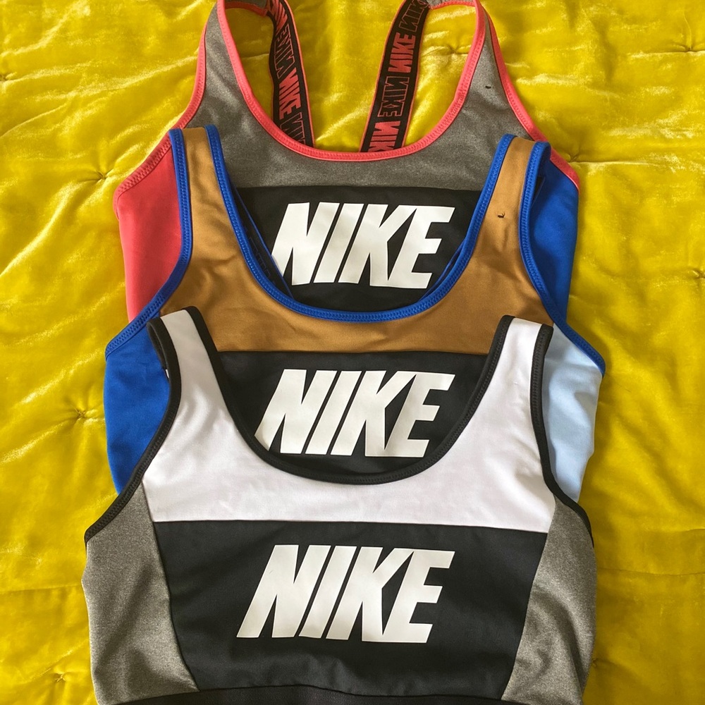 Nike Sports Bras/////Set of 3